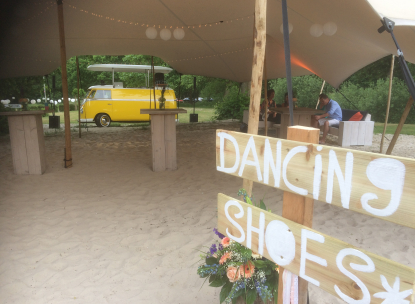 Bordjes Festival stijl Dancing Shoes
