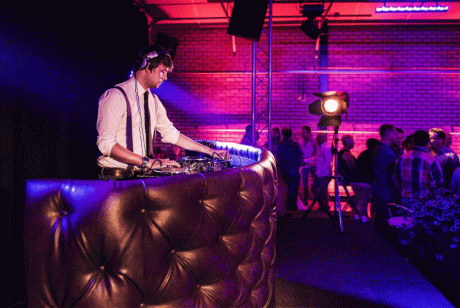 dj booths disco